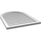 Ekena Millwork Round Top Surface Mount PVC Gable Vent w/ 2"W x 1-1/2"P Brickmould Frame, 26"W x 36"H GVPRT26X3602SN - alternate 5